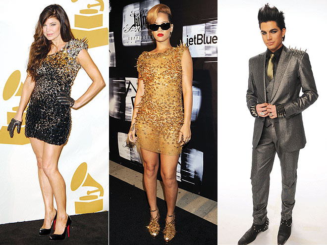 SHOULDER SPIKES photo | Adam Lambert, Fergie, Rihanna