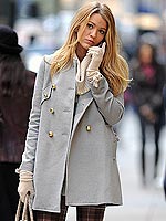Plaid Tights | Blake Lively