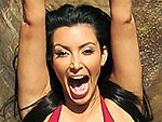 Kim Kardashian Takes A Plunge | Kim Kardashian