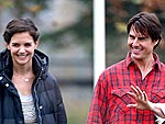 Tom and Katie Take a Romantic Stroll | Katie Holmes, Tom Cruise