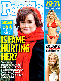 Susan Boyle Alone in the Spotlight