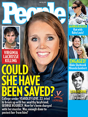  photo | True Crime, Blake Shelton, George Huguely, Lena Horne, Miranda Lambert, Sandra Bullock, Yeardley Love