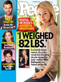 Portia De Rossi's Anorexia Battle: Lucky to Be Alive