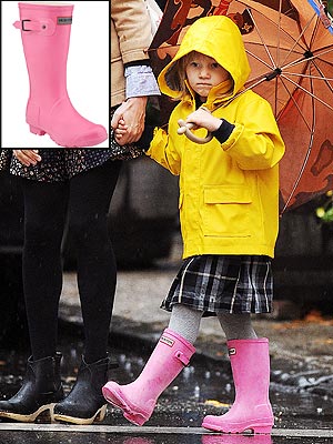 Mini MustHave Matilda Ledger's Bright Rain Boots
