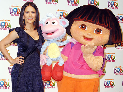 salma hayek 1 500 Caught Caring: Nickelodeon and Children’s Defense Fund