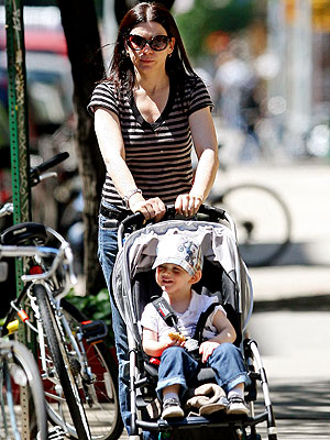 Spotted: Julianna Margulies and Kieran’s Sunny Stroll