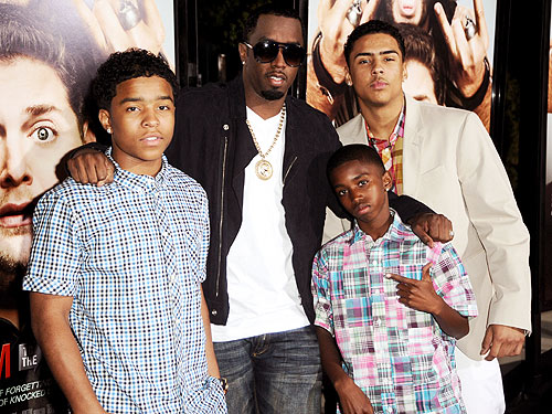 p diddy son. Family Photo: P. Diddy and