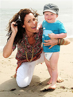 Minnie Driver Baby