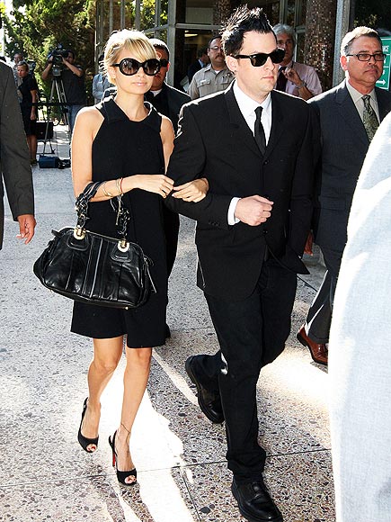 A BUMP IN THE ROAD photo | Joel Madden, Nicole Richie