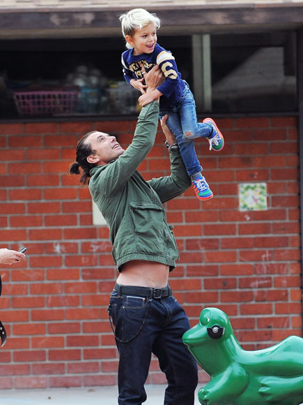 GAVIN & KINGSTON photo | Gavin Rossdale, Kingston Rossdale