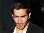 Jake Gyllenhaal Chats Up Jennifer Aniston at a Garden Party
