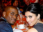 Kim & Reggie's Victory Dinner in New Orleans | Kim Kardashian, Reggie Bush