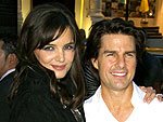 Tom & Katie's 'Romantic' Poolside Party | Katie Holmes, Tom Cruise