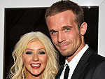 Christina Aguilera Toasts Burlesque with Champagne | Cam Gigandet, Christina Aguilera