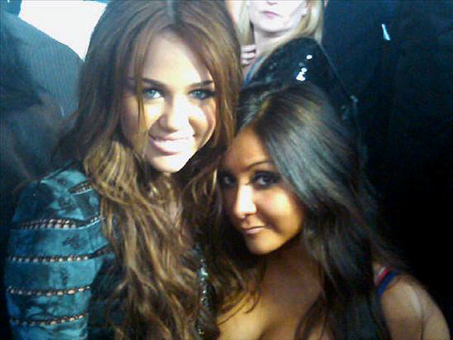 MILEY & SNOOKI photo | Miley Cyrus, Nicole Polizzi