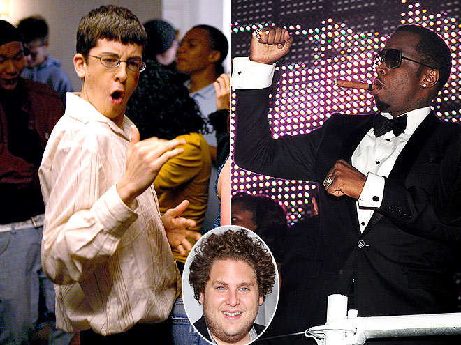  photo | Christopher Mintz-Plasse, Jonah Hill, Sean \P. Diddy\ Combs
