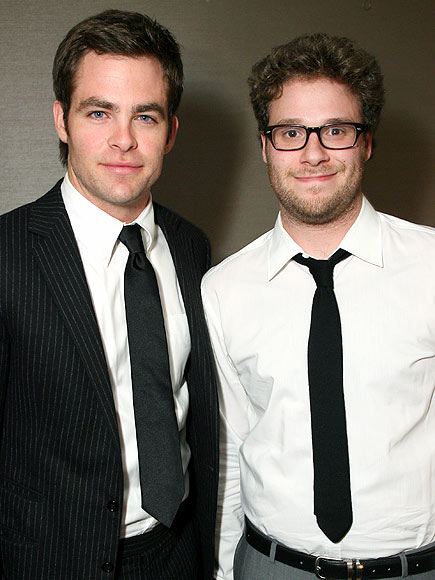 photo Chris Pine Seth Rogen