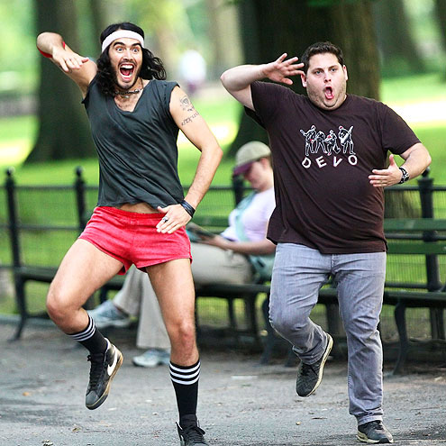 photo | Jonah Hill, Russell Brand