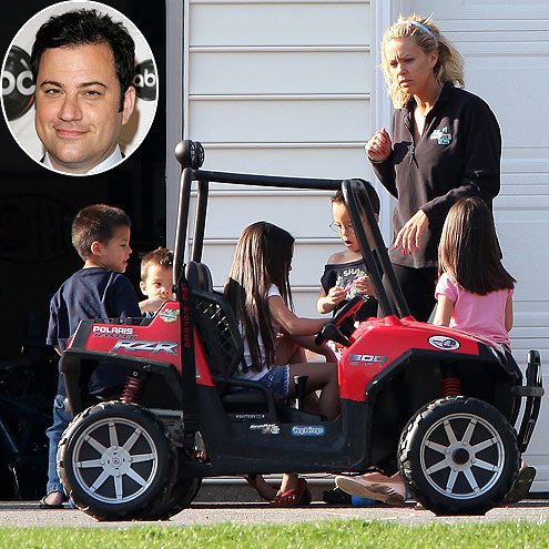  photo | Jimmy Kimmel, Kate Gosselin