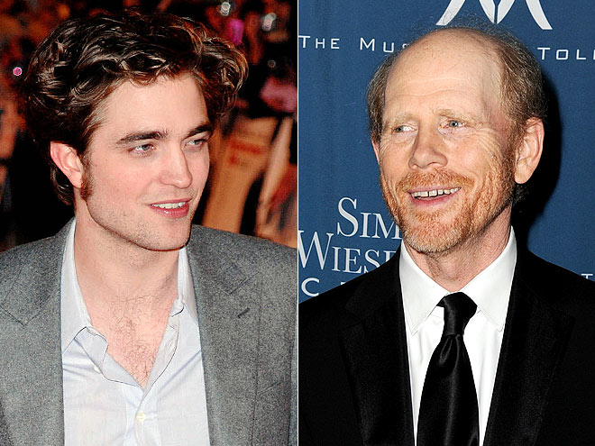 photo | Robert Pattinson, Ron Howard