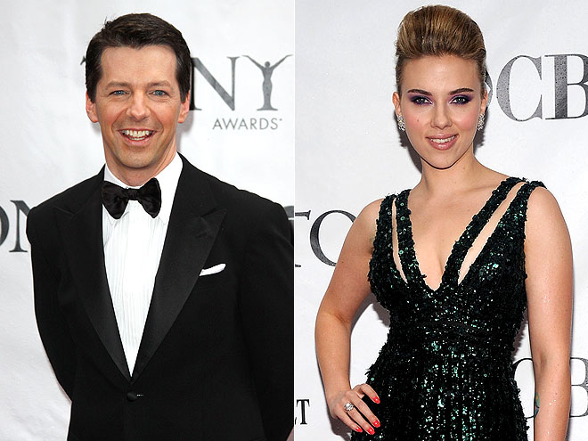 photo | Scarlett Johansson, Sean Hayes