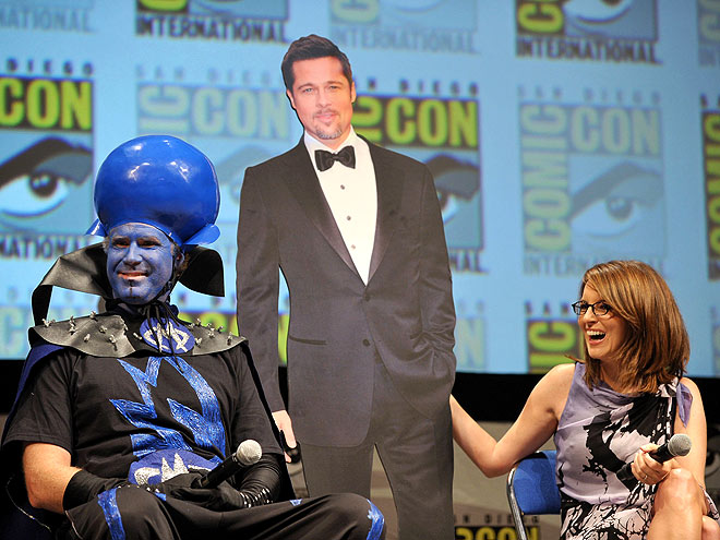 photo | Brad Pitt, Tina Fey, Will Ferrell