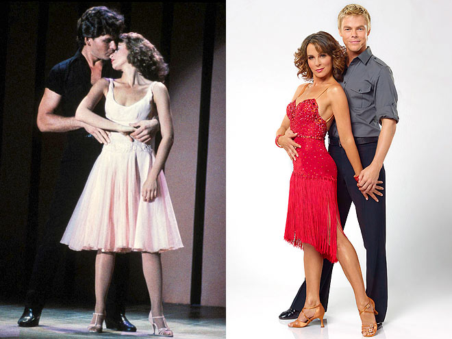  photo | Derek Hough, Jennifer Grey, Patrick Swayze