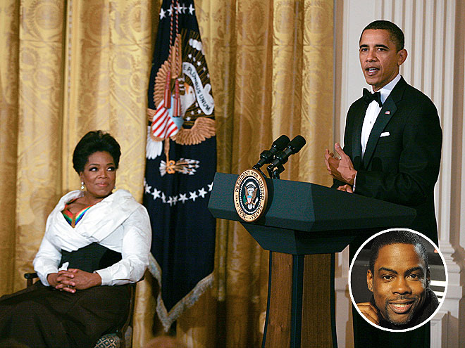 photo | Barack Obama, Chris Rock, Oprah Winfrey