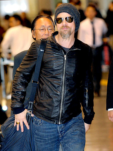 brad pitt beard 2010. TOKYO photo | Brad Pitt