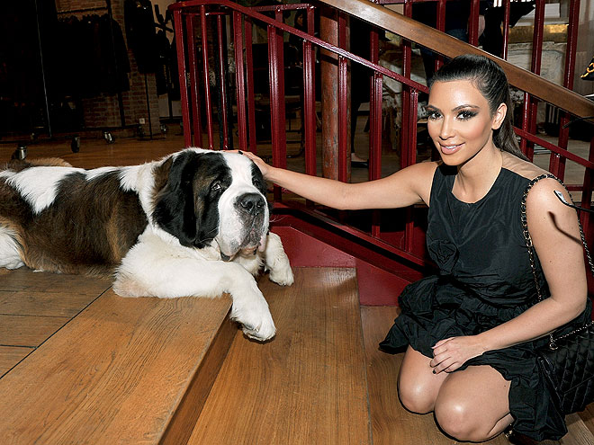 LIFE IS 'RUFF' photo | Kim Kardashian
