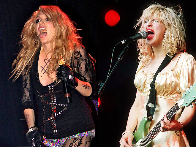 KE$HA & COURTNEY LOVE photo | Courtney Love, Kesha