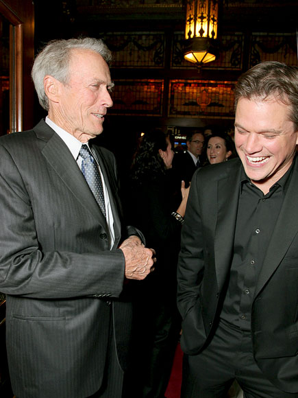 'HERE' & NOW photo | Clint Eastwood, Matt Damon