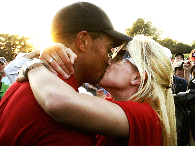 THE HUGE WIN photo | Elin Nordegren, Tiger Woods