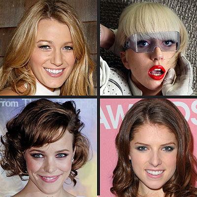 POLL: Which Star Would You Kiss on New Year's Eve? Blake Lively, Lady Gaga, 