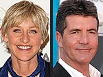 Ellen DeGeneres Starts Work on American Idol | Ellen DeGeneres, Simon Cowell