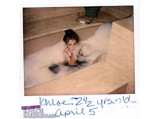 Khloe Kardashian Posts Nude Photo – at Age 2