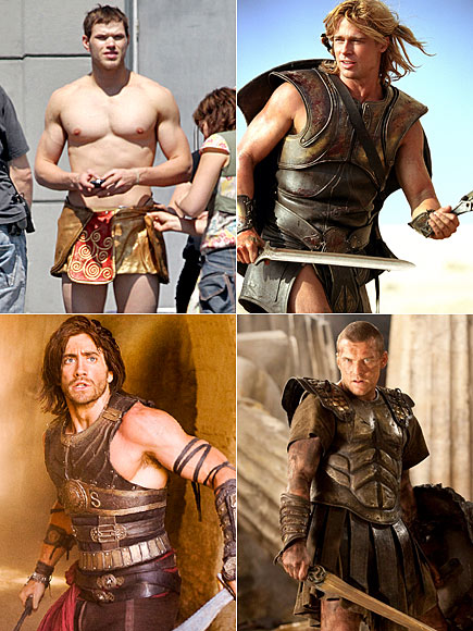 Which Hollywood Hunk Rocks the Sword-and-Sandals Look Best?