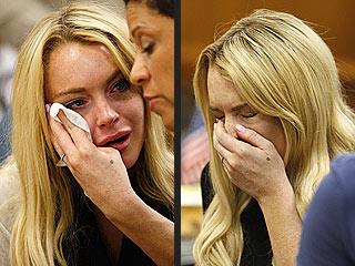 Sobbing Lindsay Lohan Sentenced to 90 Days in Jail | Lindsay Lohan