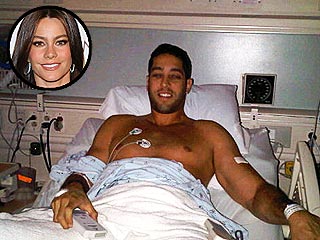 Sofia Vergara's TwitPic of Boyfriend in the Hospital | Sofia Vergara