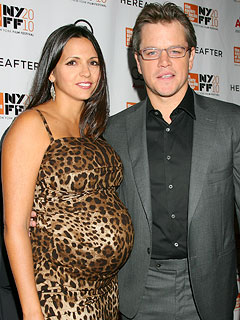 Matt Damon and His Wife Welcome a Baby Girl