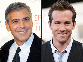 George Clooney Congratulates Sexiest Man Alive Ryan Reynolds