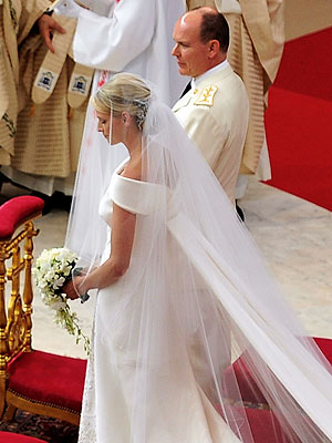 Prince Albert & Charlene Wittstock Wed in Religious Ceremony