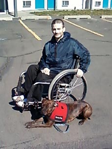 Gracie the Dog Helps Paralyzed Owner Escape Fire