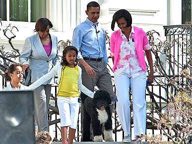 Bo Obama Goes to the Easter Egg Roll!
