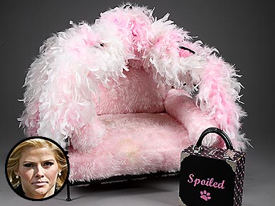 Anna Nicole Smith's Dog Bed, Bowls to be Auctioned for a Pretty Penny