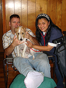 Dog Eats Owner's Big Toe – and Saves His Life
