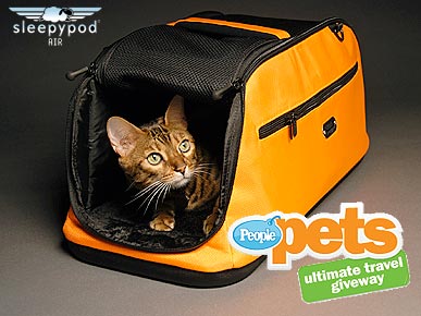 PEOPLEPets Ultimate Travel Giveaway: Win a Sleepypod Air!