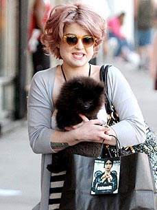Kelly Osbourne's Pup Sid Poops 'Everywhere'