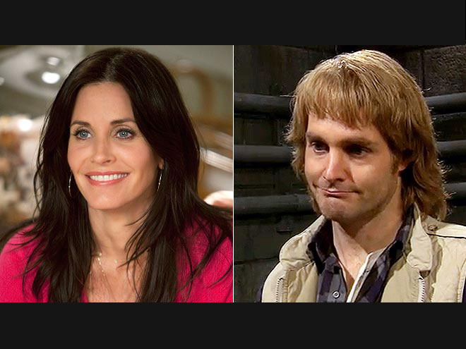 Who underwent a procedure to appear younger? | Courteney Cox, Will Forte