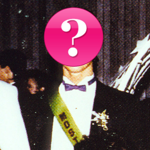 Which cover star was voted Most Handsome by his high school peers?